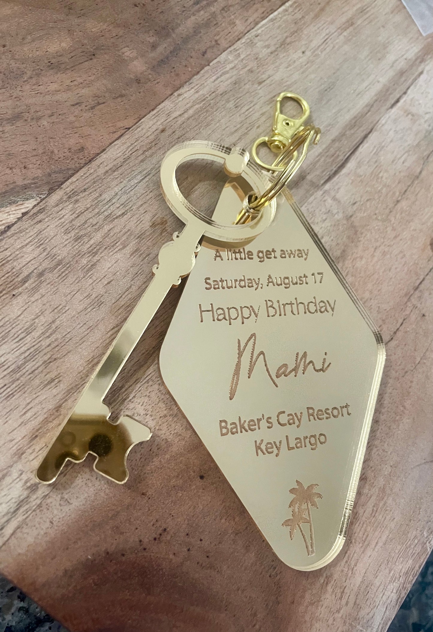 Invitation Key Chain