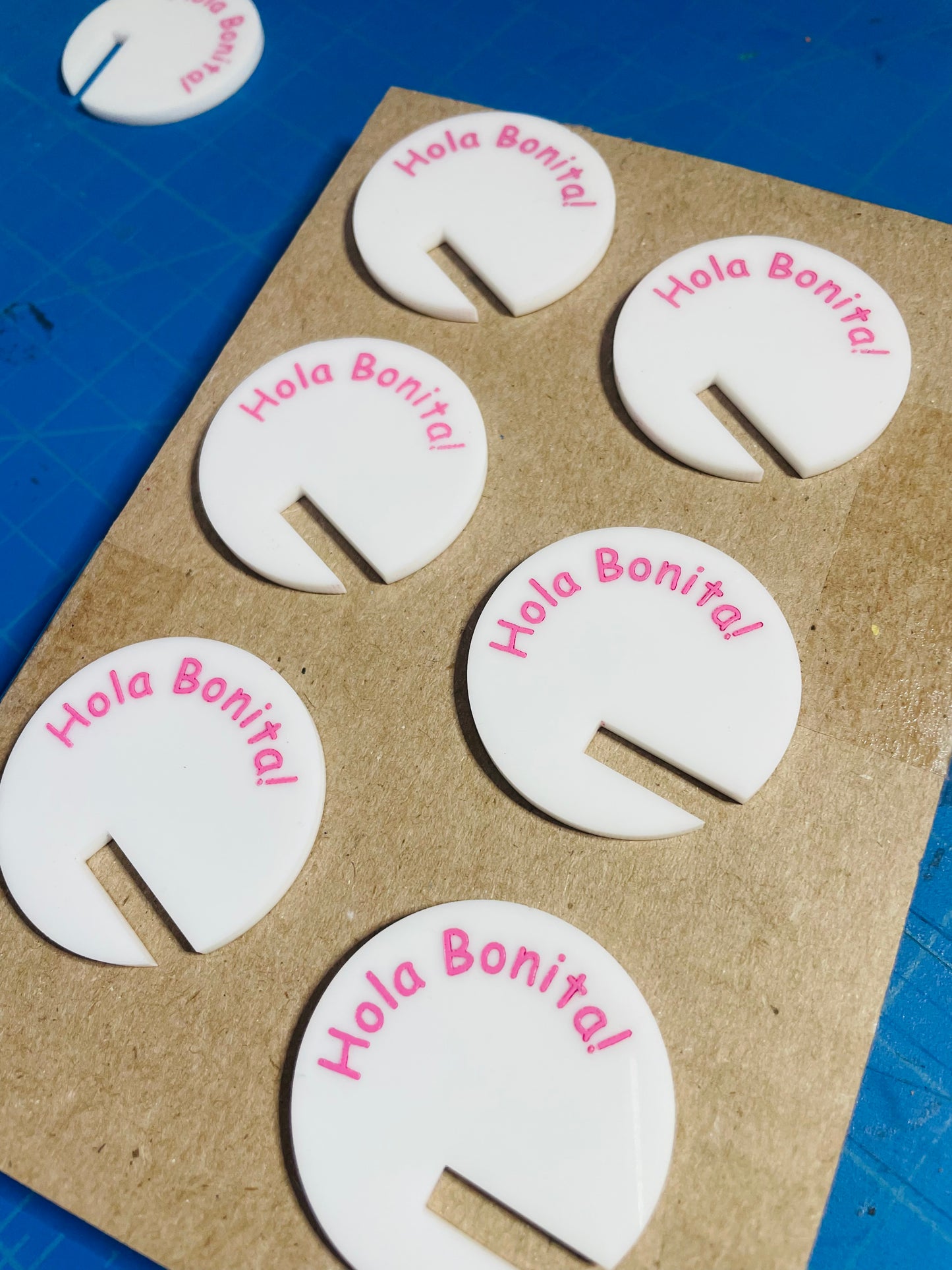 Hola Bonita! Drink tags